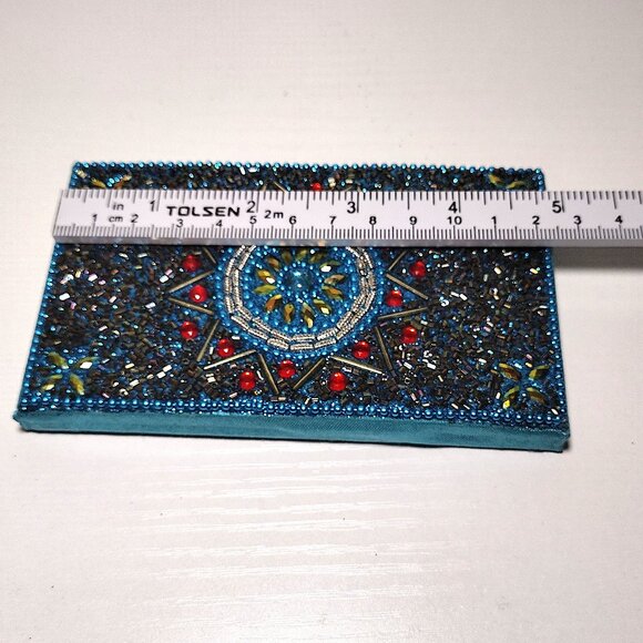 Star Jewel 5" x 3" Turquoise Blank Notebook Journal Diary: 116 Pages (58 Sheets) - Picture 6 of 6